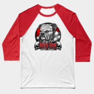 Dirty Dog Tattoo Parlor Baseball T-Shirt